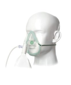 Alternative view of Mascarilla de oxigeno de alta concentración Ecomask caja de 24 uds