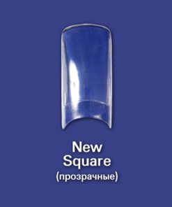 Tips New Square transparente (100 ud)